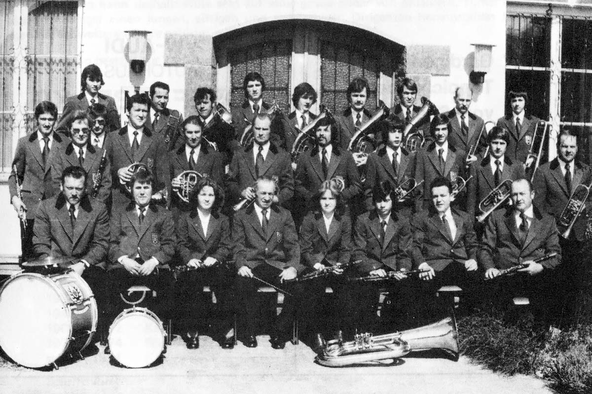 Musikverein im Jahre 1976