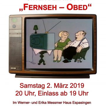 Fernsehobed beim Musikerball Espasingen