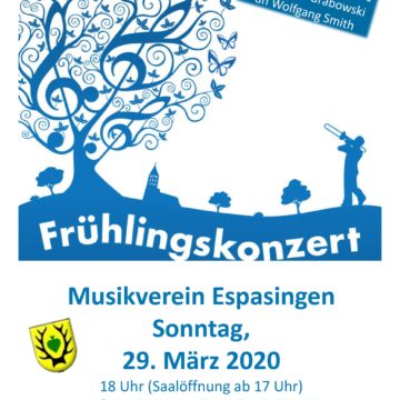 Frühlingskonzert mit Takstockübergabe – Abgesagt !