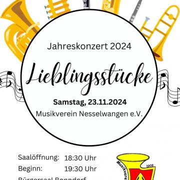 Doppelkonzert mit dem Musikverein Nesselwangen